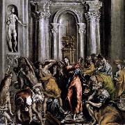 El Greco The Purification of the Temple oil on canvas